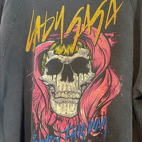 MADEWORN LADY GAGA BORN THIS WAY HOODIE MEDIUM - Picture 2 of 6